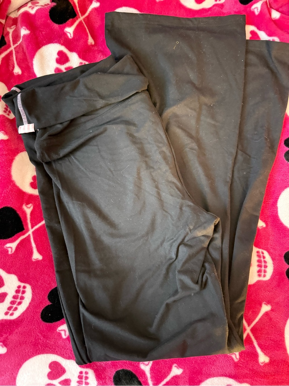 Victoria’s Secret Fold Over Flare Leggings
